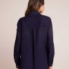 Hot Bella Dahl Oversized Zak Met Knoopsluiting - Tropic Navy