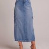 Wholesale Bella Dahl Edie Cargo Lange Rok - Pacific Salt Wash