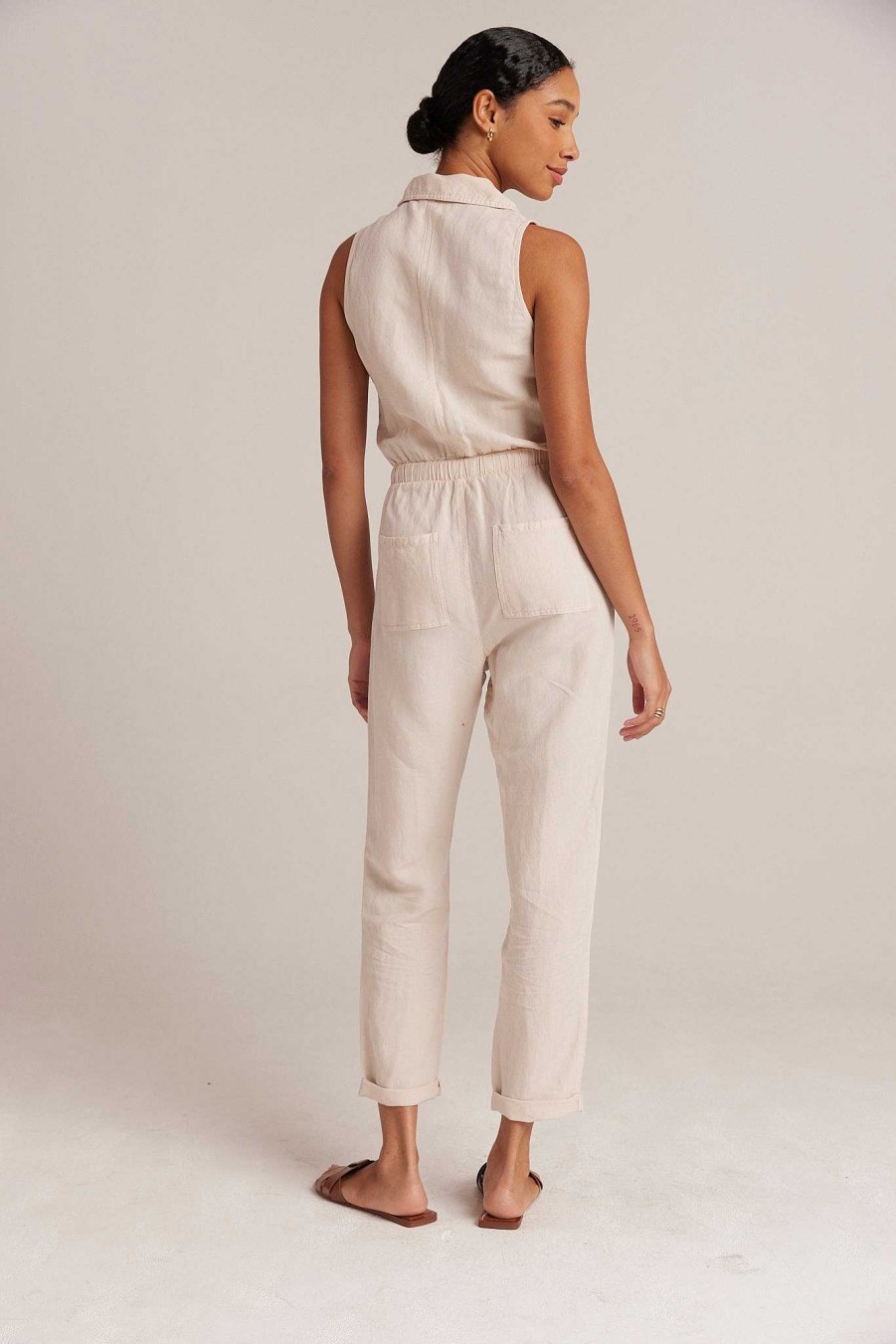 Hot Bella Dahl Sunday Pocket Jumpsuit - Zandkaki