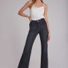 Hot Bella Dahl Milla Vintage Flare Jean - Zilverkleurige Stalen Wassing