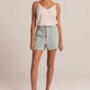 Online Bella Dahl Callie Ruffle Short - Oase Groen