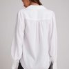 Online Bella Dahl Pin-Geplooid Met Lange Mouwen, Button-Down - Wit