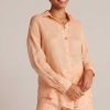 Hot Bella Dahl Vriendje Button Down - Peach Parker